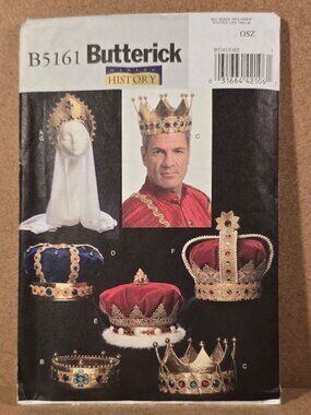 SEWING PATTERN Butterick B5165 Making History Used  *Very Good